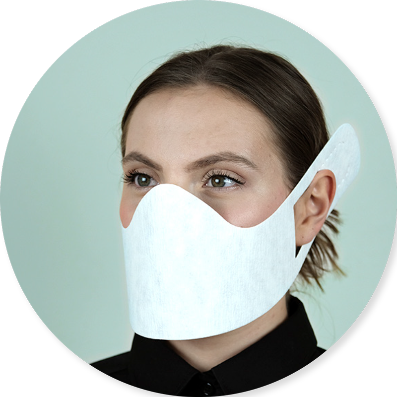 Mund- und Nasenschutz aus Papier - HaMuNa® Care